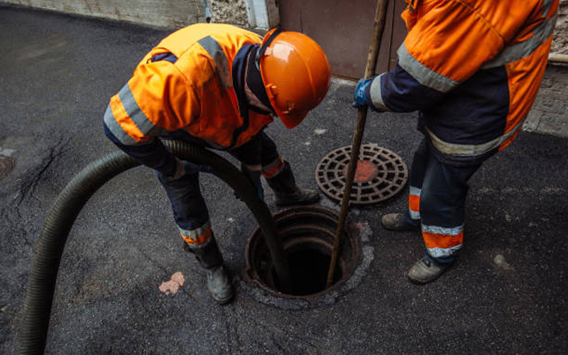 DrainPro Team Working